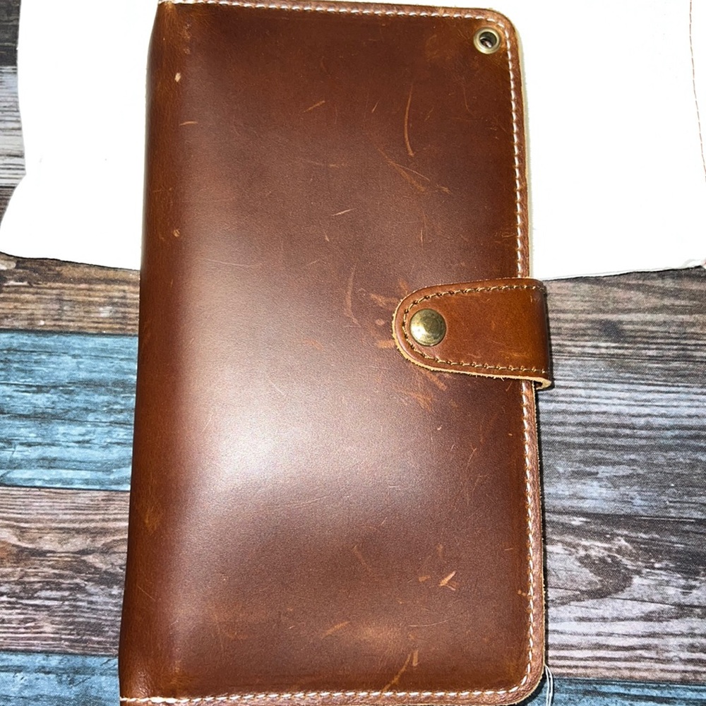 Planner Perfect Narrow Wallet Anastasia Leather